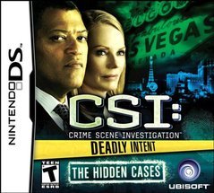 CSI Crime Scene Investigation Deadly Intent